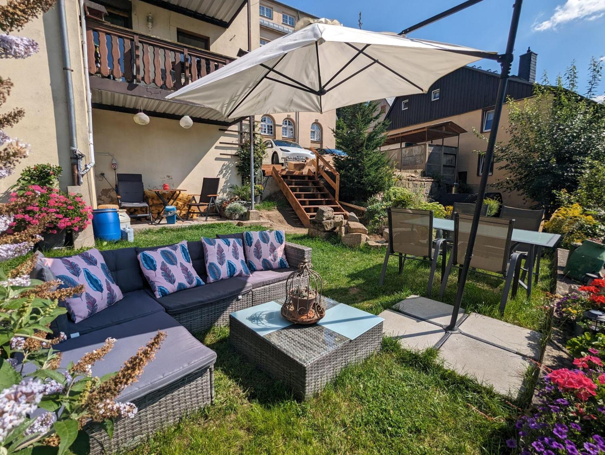 Uo - Urlaubsmagie - Helle Wohnung,Sauna,Whirlpool Sebnitz Exterior foto