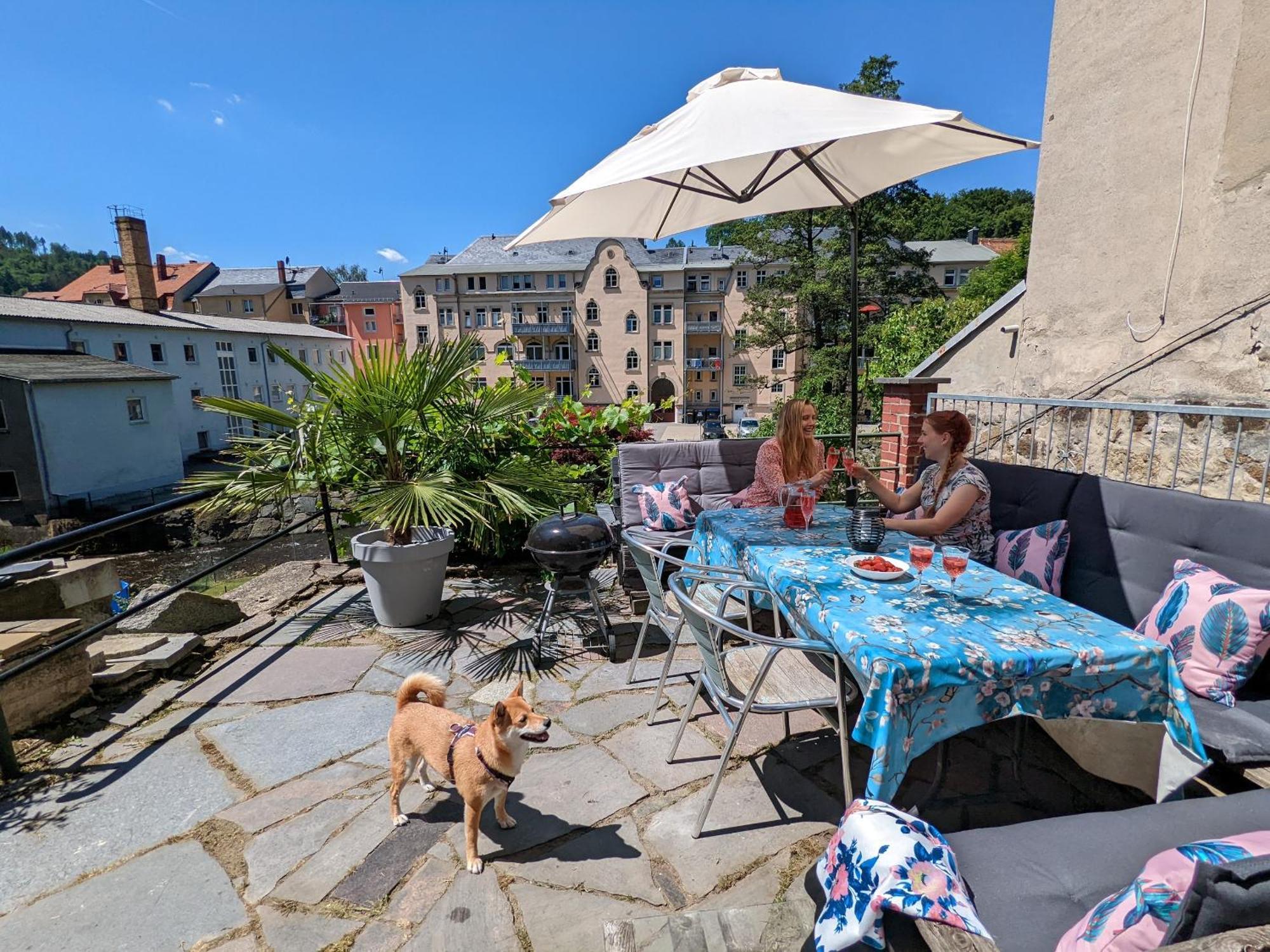 Uo - Urlaubsmagie - Helle Wohnung,Sauna,Whirlpool Sebnitz Exterior foto