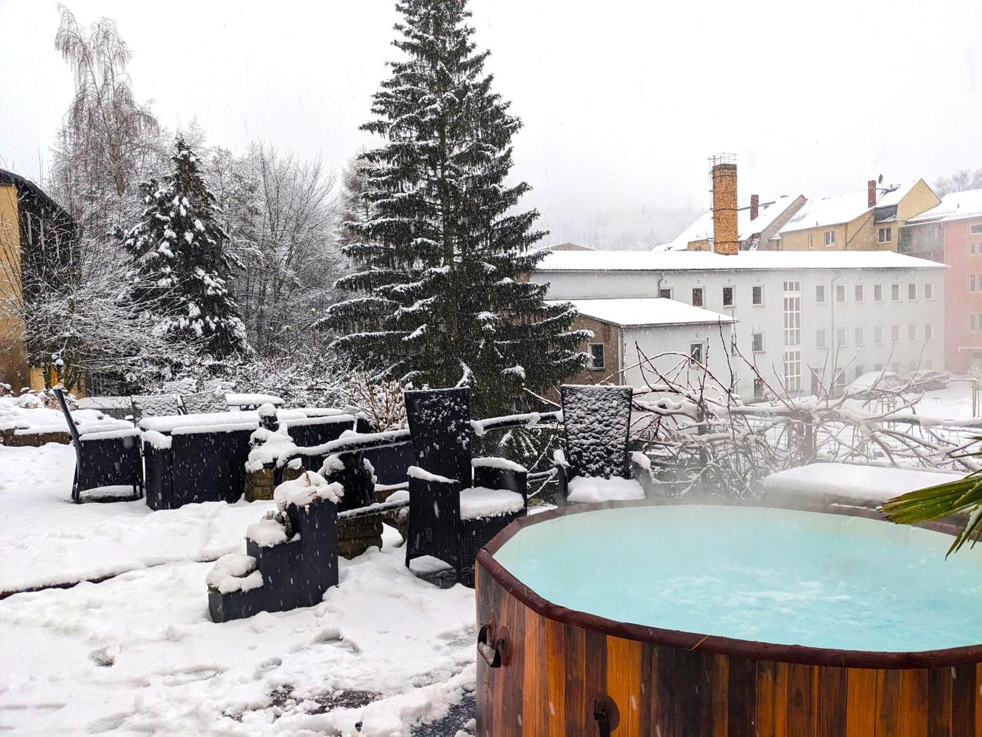Uo - Urlaubsmagie - Helle Wohnung,Sauna,Whirlpool Sebnitz Exterior foto