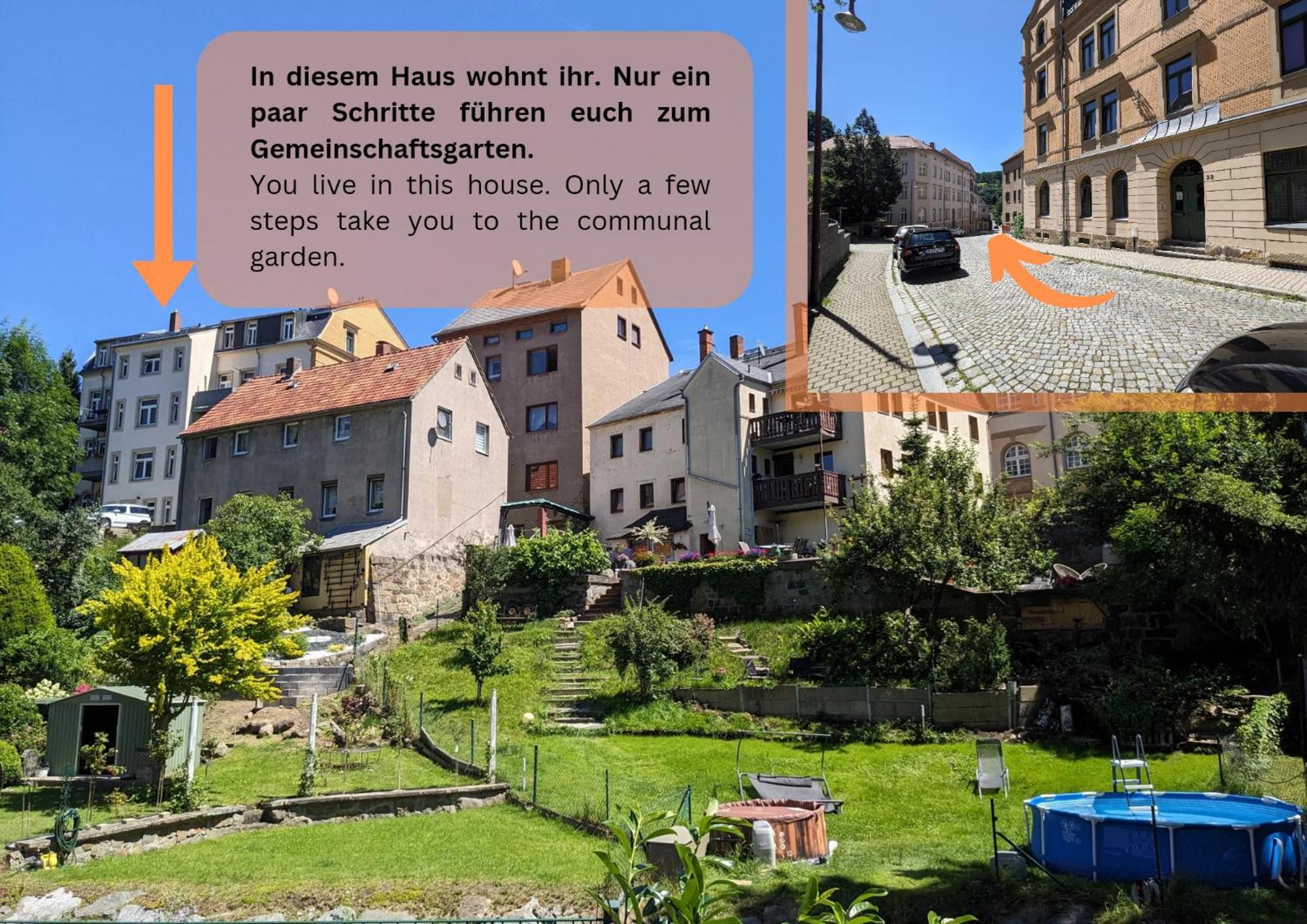 Uo - Urlaubsmagie - Helle Wohnung,Sauna,Whirlpool Sebnitz Exterior foto